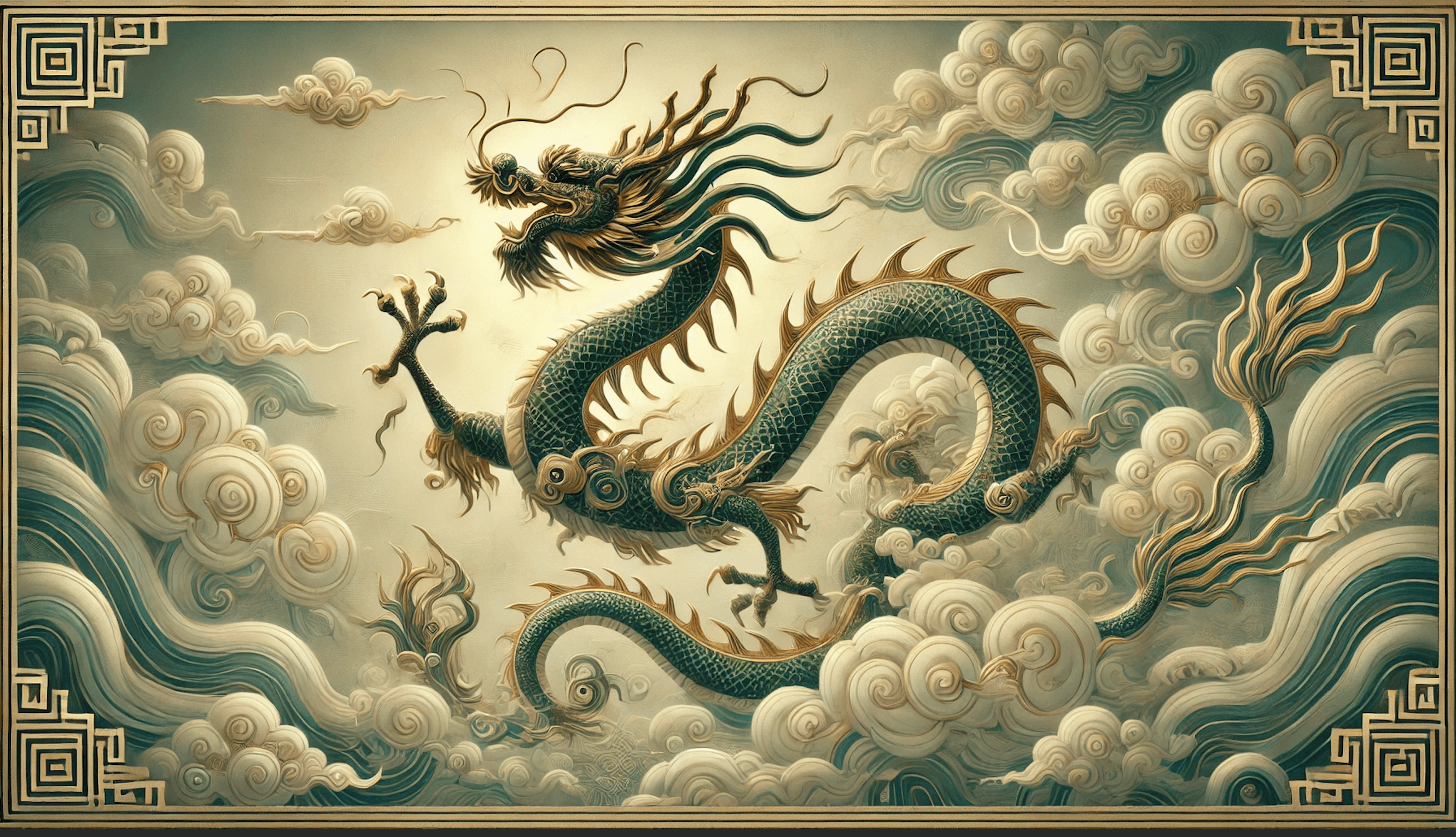 Traditional Dragon Art
